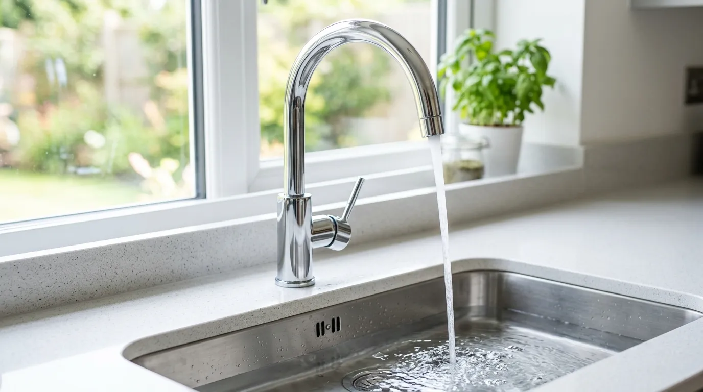 Local Plumbing Master Pros same day plumber fixing a faucet in Lansford, ND